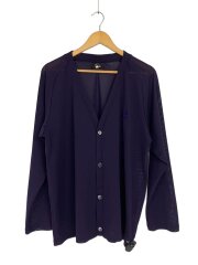 画像：V Neck Cardigan/L/ポリエステル/パープル/kp243