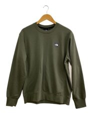 画像：HEATHER LOGO CREW_ヘザーロゴクルー/M/ポリエステル/GRN/無地