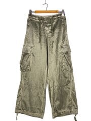 画像：WASHED SATIN CARGO/2/ポリエステル/グリーン/030JSZ31-1981//