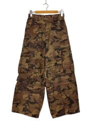 画像：WASHED 2WAY CARGO PT/2/ブラウン/カモフラ/030JSA31-3271//