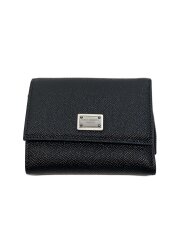 画像：3つ折り財布/--/BLK/無地/メンズ/bp3271 ag219