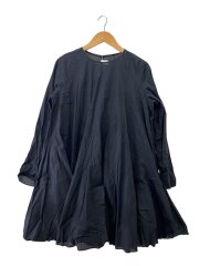 画像：長袖ワンピース/--/コットン/BLK/22-051-922-1010-3-0//