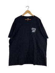 画像：ラスタライオン/Tシャツ/XXL/コットン/BLK