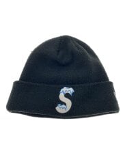画像：20FW/ice s logo beanie/アクリル/BLK/メンズ