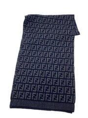 画像：マフラー/ウール/GRY/ズッカ柄/メンズ