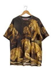 画像：22AW/Lions Den S/S Top/M/コットン/GRY/プリント//