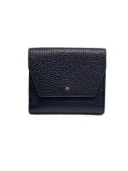 画像：2つ折り財布/レザー/BLK/レディース