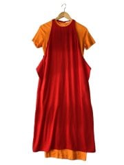 画像：ワンピース/38/コットン/RED/300GS233-1860//