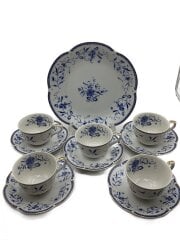 画像：カップ&ソーサー/4点セット/WHT