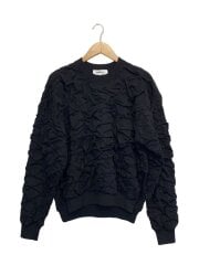 画像：WRINKLE PULLOVER/スウェット/38/コットン/BLK/300HA270-2410