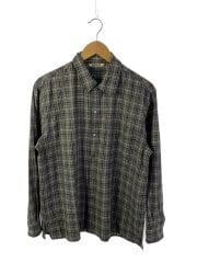 画像：長袖シャツ/3/ウール/GRY/チェック/A21SS01LC
