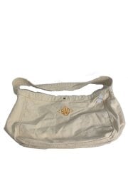 画像：BAD NEWS/ショルダーバッグ/キャンバス/WHT/無地