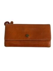 画像：長財布/レザー/キャメル/レディース