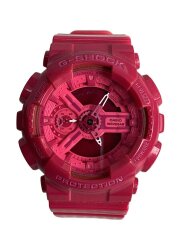 画像：クォーツ腕時計/アナログ/ピンク/GMA-S110CC/電池切れ