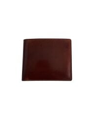 画像：2つ折り財布/馬革/ブラウン/無地/メンズ