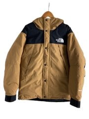 画像：MOUNTAIN DOWN JACKET_マウンテンダウンジャケット/L/ナイロン/キャメル/袖汚れ有