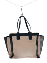 画像：トートバッグ/レザー/BEG/Allison/アリソン/角擦れ