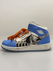 画像：AIR JORDAN 1 MID_エア ジョーダン 1 ミッド/23.5cm/BLU