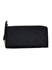 画像：ジッピー・ウォレット_モノグラム・アンプラント/牛革/BLK/レディース