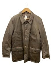 画像：D0444LJM801/レザージャケット・ブルゾン/S/レザー/BRW