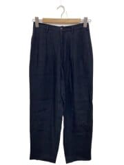画像：ボトム/M/リネン/NVY/無地/L0152FP501