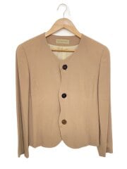 画像：ジャケット/M/ウール/BEG/無地/J0121FJ101