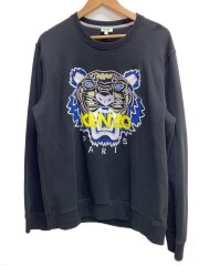 画像：Tiger/スウェット/L/コットン/BLK/F855SW0014XA