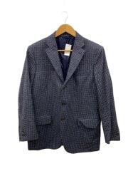 画像：テーラードジャケット/A6/ウール/GRY/チェック