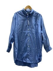 画像：長袖シャツ/17.5/コットン/BLU//