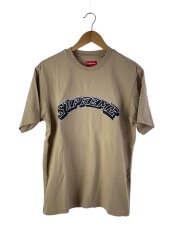 画像：ARC APPLIQUE S/S TOP/Tシャツ/S/コットン/BEG