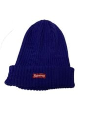 画像：ニットキャップ/FREE/コットン/BLU/メンズ