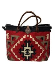 画像：MCFADIN/ネイティブ柄/トートバッグ/--/RED/総柄