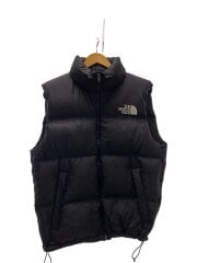 画像：NUPTSE VEST_ヌプシベスト/L/ナイロン/BLK/無地//