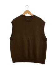 画像：ニット・セーター(厚手)/3/ウール/BRW/無地/BN-19FM-053/シルク混/アルパカ混