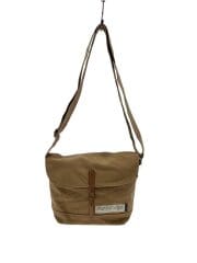 画像：IT SHAKE HANDS/ショルダーバッグ/キャンバス/BEG/無地