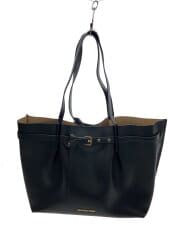 画像：トートバッグ/レザー/BLK/nb-2105