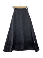 画像：ロングスカート/34/--/BLK/無地/1335