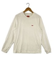 画像：BOX LOGO/長袖Tシャツ/S/コットン/WHT//