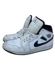 画像：AIR JORDAN 1 MID_エアジョーダン 1 ミッド/28cm/WHT