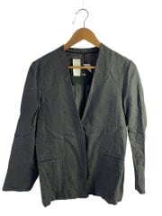 画像：テーラードジャケット/1/リネン/GRY/無地/6961571