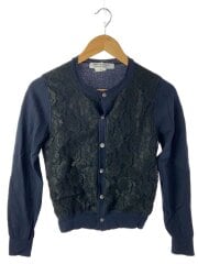 画像：カーディガン(薄手)/S/ウール/NVY/W14N023