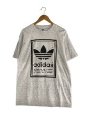 画像：Tシャツ/M/コットン/GRY/プリント//