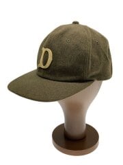画像：BASEBALL CAP/キャップ/--/ウール/KHK/メンズ/D-00001//