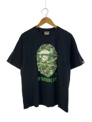 画像：Tシャツ/XL/コットン/BLK/001TEL301007M