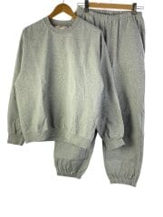 画像：セットアップ/M/コットン/GRY/無地