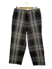 画像：ボトム/4/コットン/BRW/チェック/14WCM-P10111