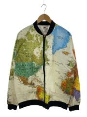 画像：leslie jordan/ブルゾン/M/--/WHT/総柄