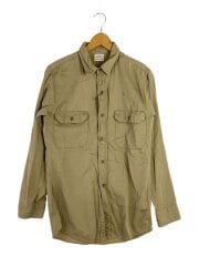 画像：長袖シャツ/--/コットン/BEG