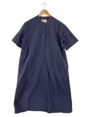 画像：シャツワンピース/2/コットン/NVY/595-3157501//