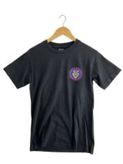 画像：Tシャツ/L/コットン/BLK/無地